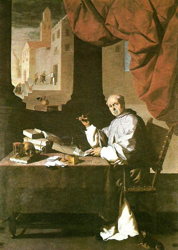 Francisco de Zurbaran gonzalo de illescas, bishop of cordova oil painting picture